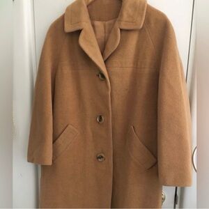 Vintage Camel Trench Coat